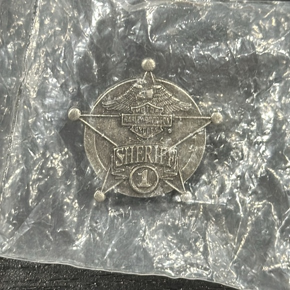 Harley-Davidson Police Sheriff Star Pin - Picture 4 of 4